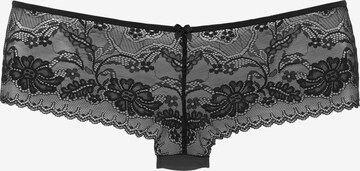 LASCANA Boyshorts in Black: front