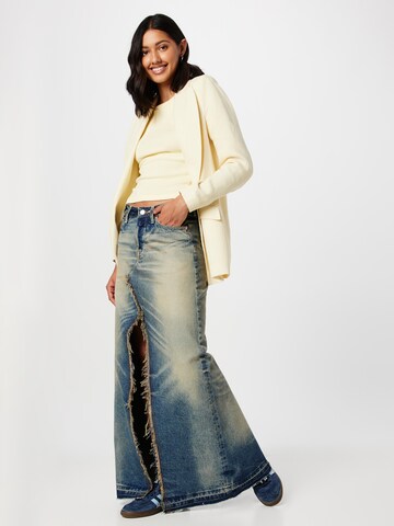 River Island - Blazer en amarillo