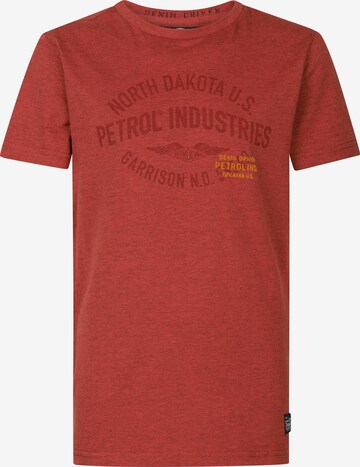 Petrol Industries T-Shirt 'Taylor' in Rot: predná strana