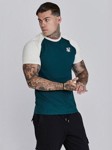 SikSilk Shirt in Green: front