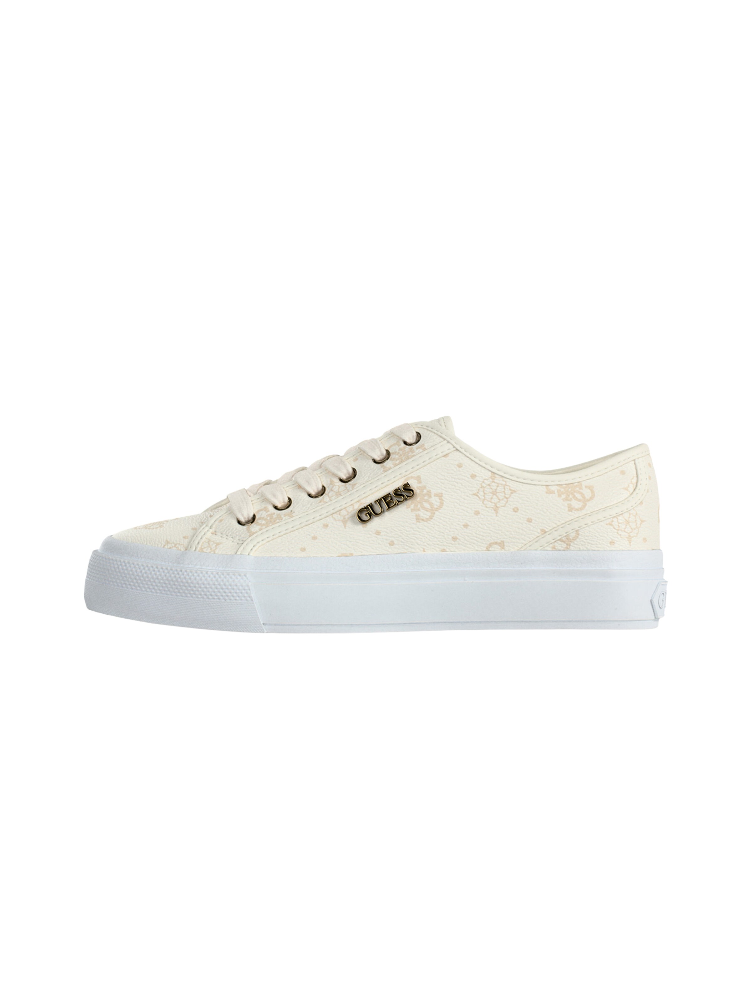 GUESS Ниски маратонки 'JELEXA10' в бяло: отпред