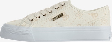 GUESS - Zapatillas deportivas bajas 'JELEXA10' en blanco: frente