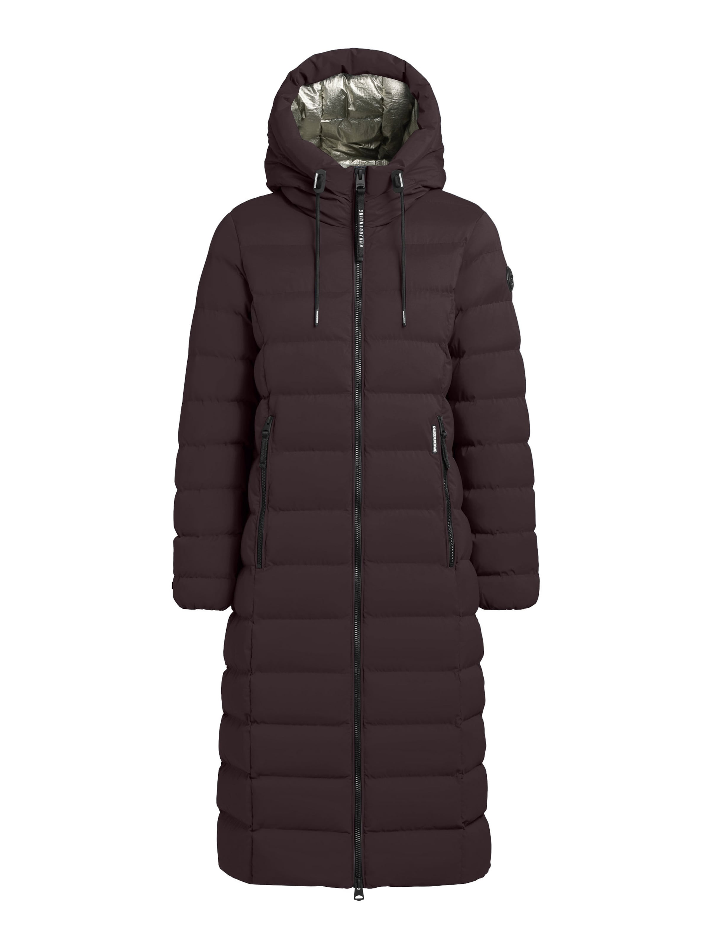 khujo Zimní kabát 'Simmie2' – fialová: přední strana