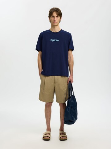 SELECTED Shirt in Blauw