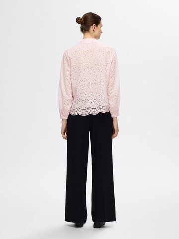 SELECTED FEMME Blouse 'SLFTatiana' in Pink