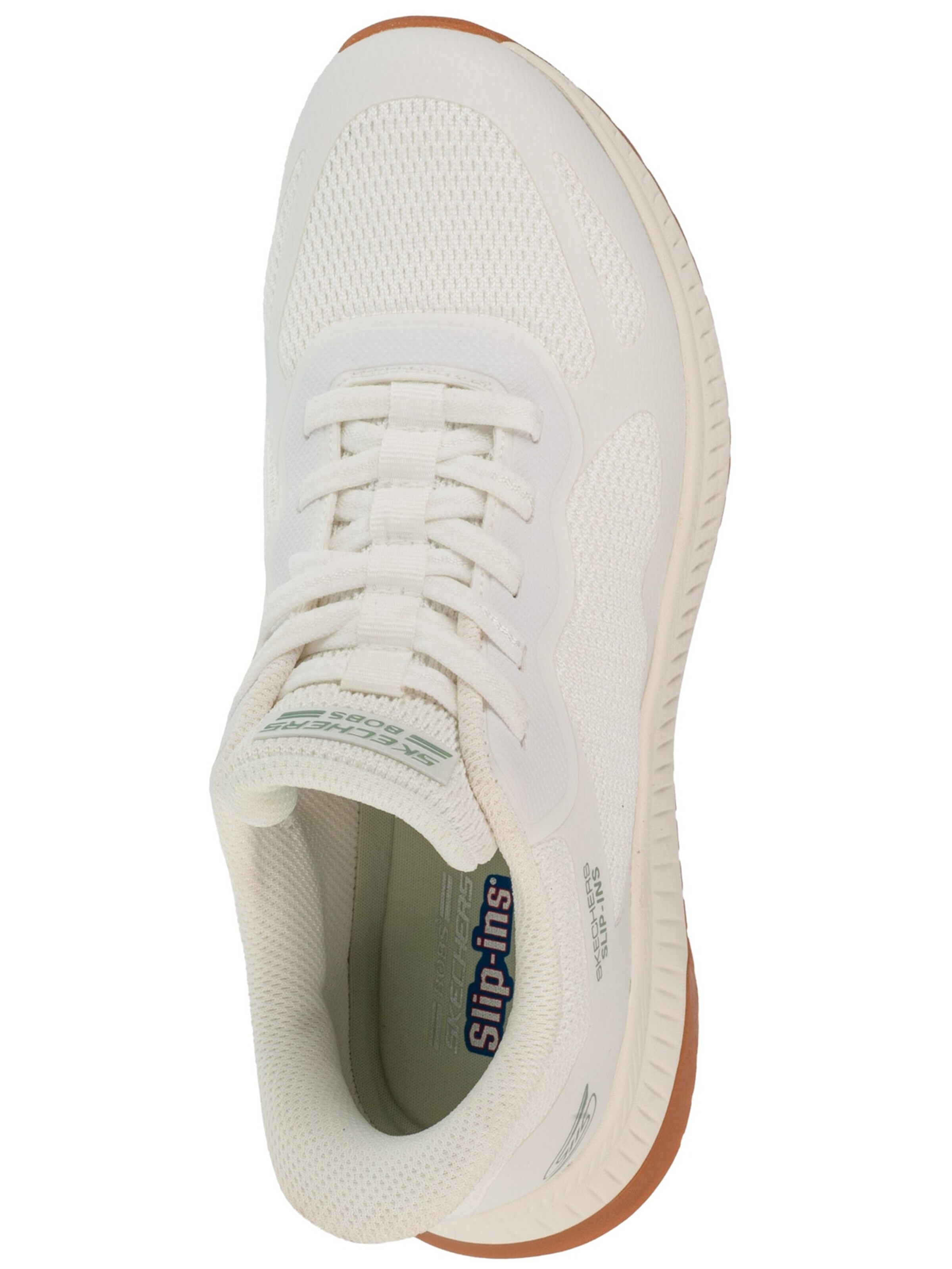 SKECHERS Sneaker low 'Skechers Slip-Ins: Bobs Squad 4 - Staple Look'‌ in Weiß