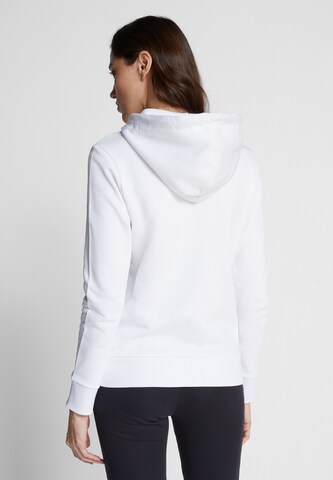 North Sails Athletic Zip-Up Hoodie in White