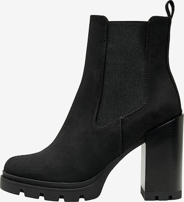 ONLY Chelsea Boots 'Brave' in Black: front
