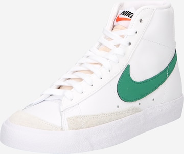 Nike Sportswear Kotníkové tenisky 'Blazer Mid 77' – bílá: přední strana