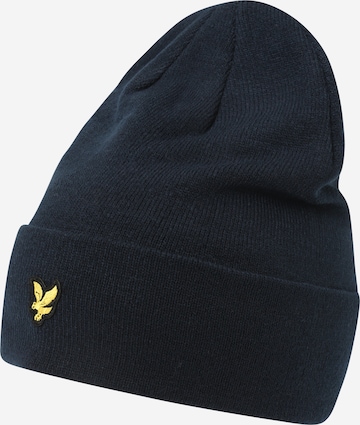 Bonnet Lyle & Scott en bleu : devant