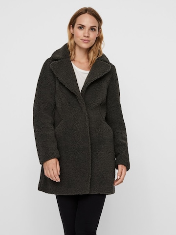 VERO MODA Between-Seasons Coat in Green: front