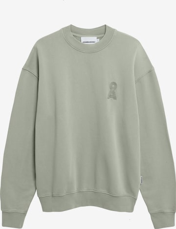 ARMEDANGELS Collegepaita värissä vihreä: etupuoli