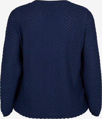 Zizzi Sweater 'CAELSA' in Blue