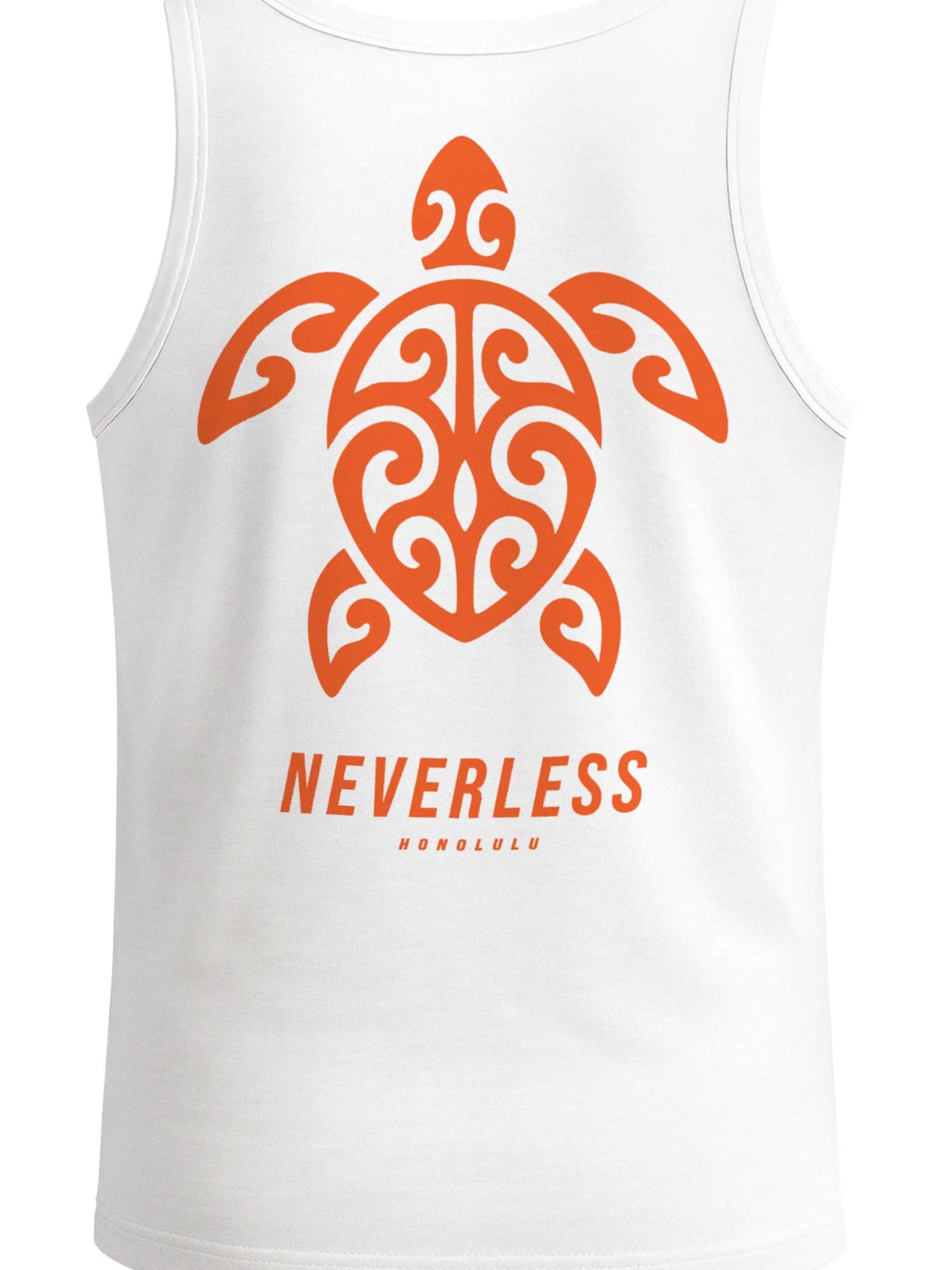 Neverless Shirt 'Honolulu Turtel'‌‌‌‌‌‌ in Weiß