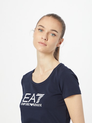 EA7 Emporio Armani - Camiseta en azul