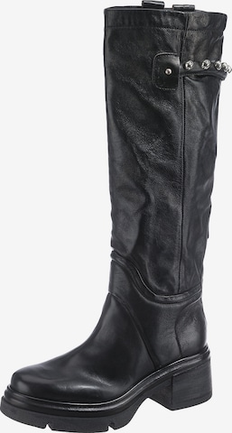 A.S.98 Stiefel 'Easy ' in Schwarz: predná strana