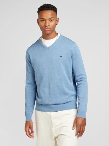 Pull-over FYNCH-HATTON en bleu : devant
