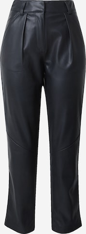 Regular Pantalon à pince TOPSHOP en noir : devant