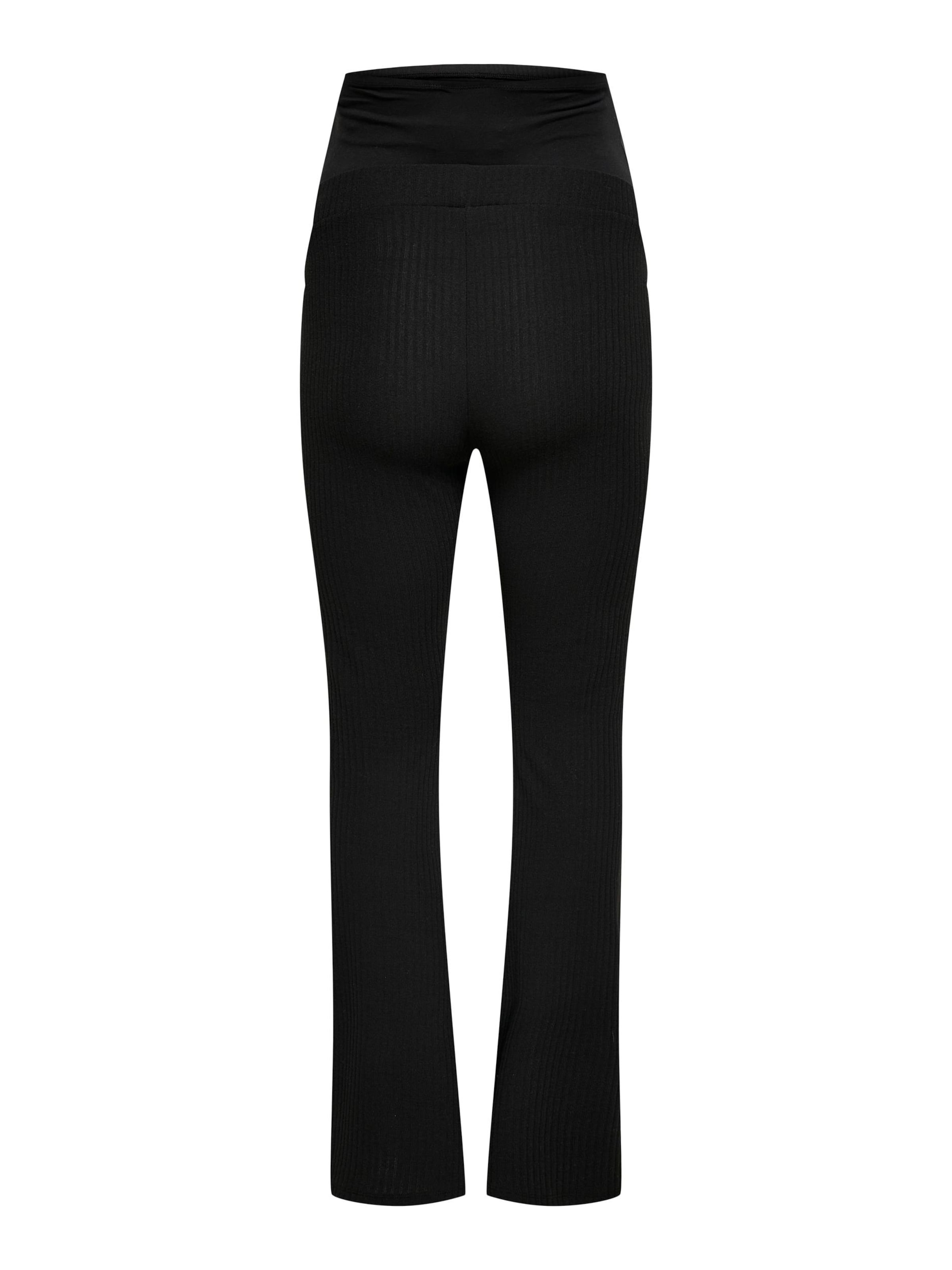 Flared Pantaloni 'NELLA' di Only Maternity in nero