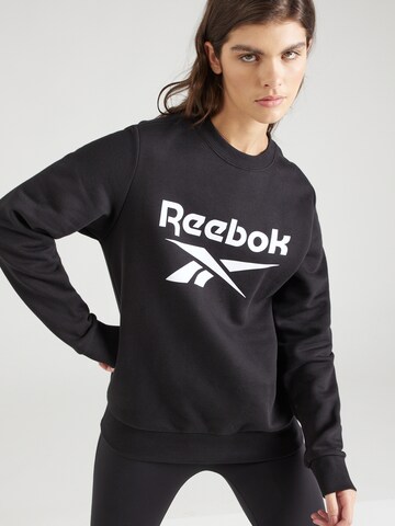 Reebok Sportsweatshirt in Schwarz