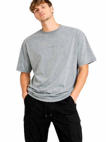 A Question Of (AQO) Shirt 'Ozzy Tee Acid' in Blue: front