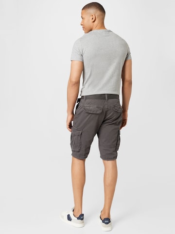 Regular Pantalon cargo 'Monroe' INDICODE JEANS en gris