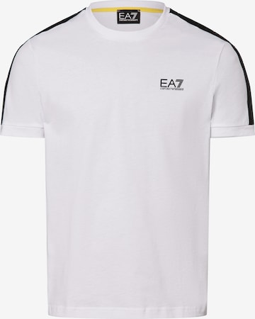 EA7 Emporio Armani Shirt in White: front