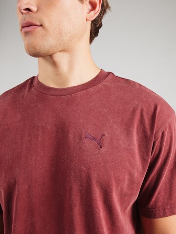 PUMA Tričko 'Essentials' – červená