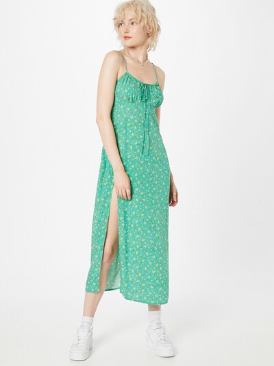Rochie 'Herbert' Motel pe galben / verde / alb, Vizualizare model