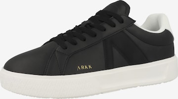 Sneaker bassa 'Essence' di ARKK Copenhagen in nero: frontale