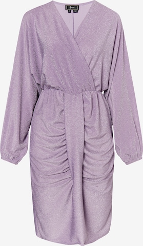 Robe faina en violet : devant