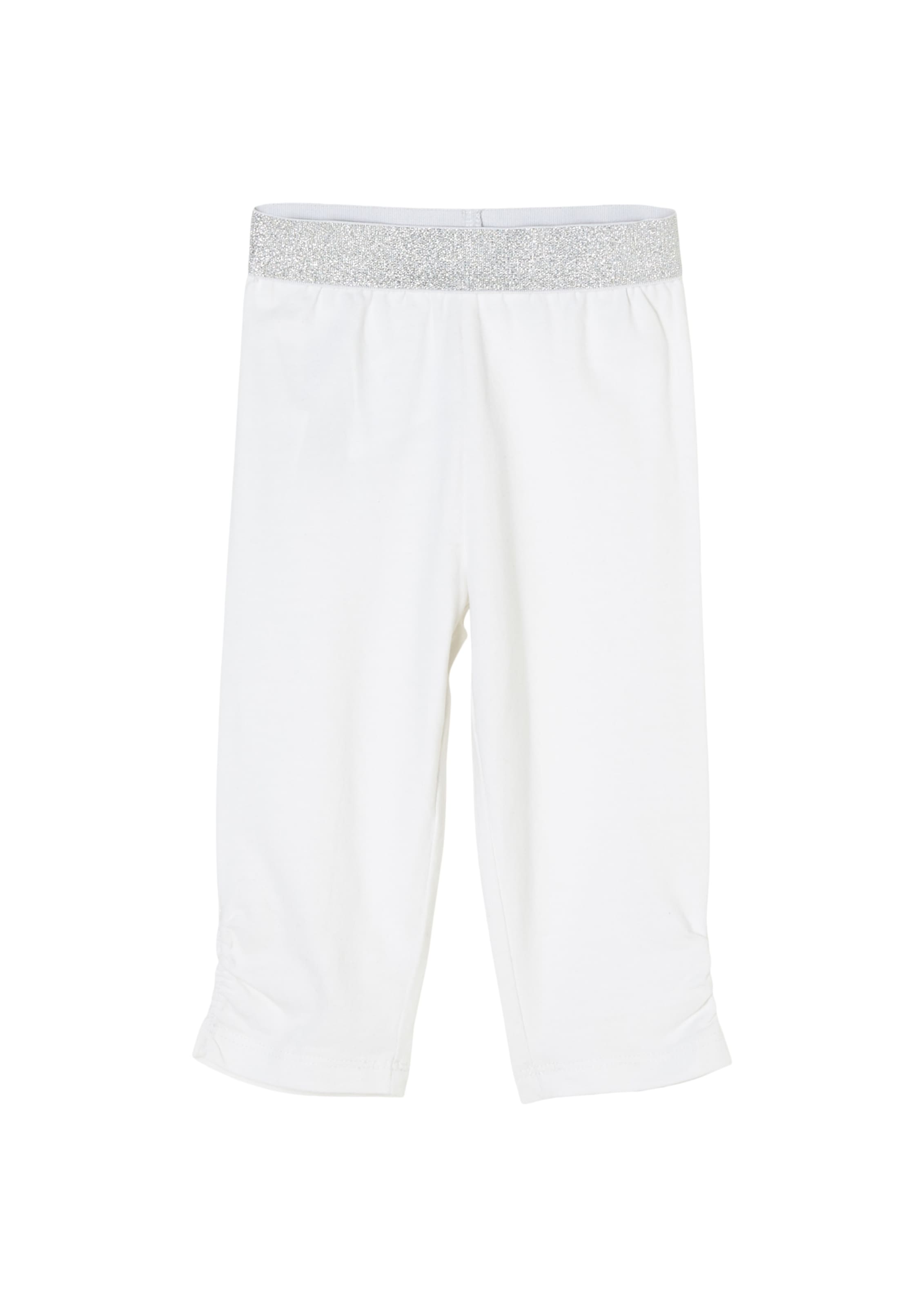 Regular Leggings 'Capri' s.Oliver en blanc : devant