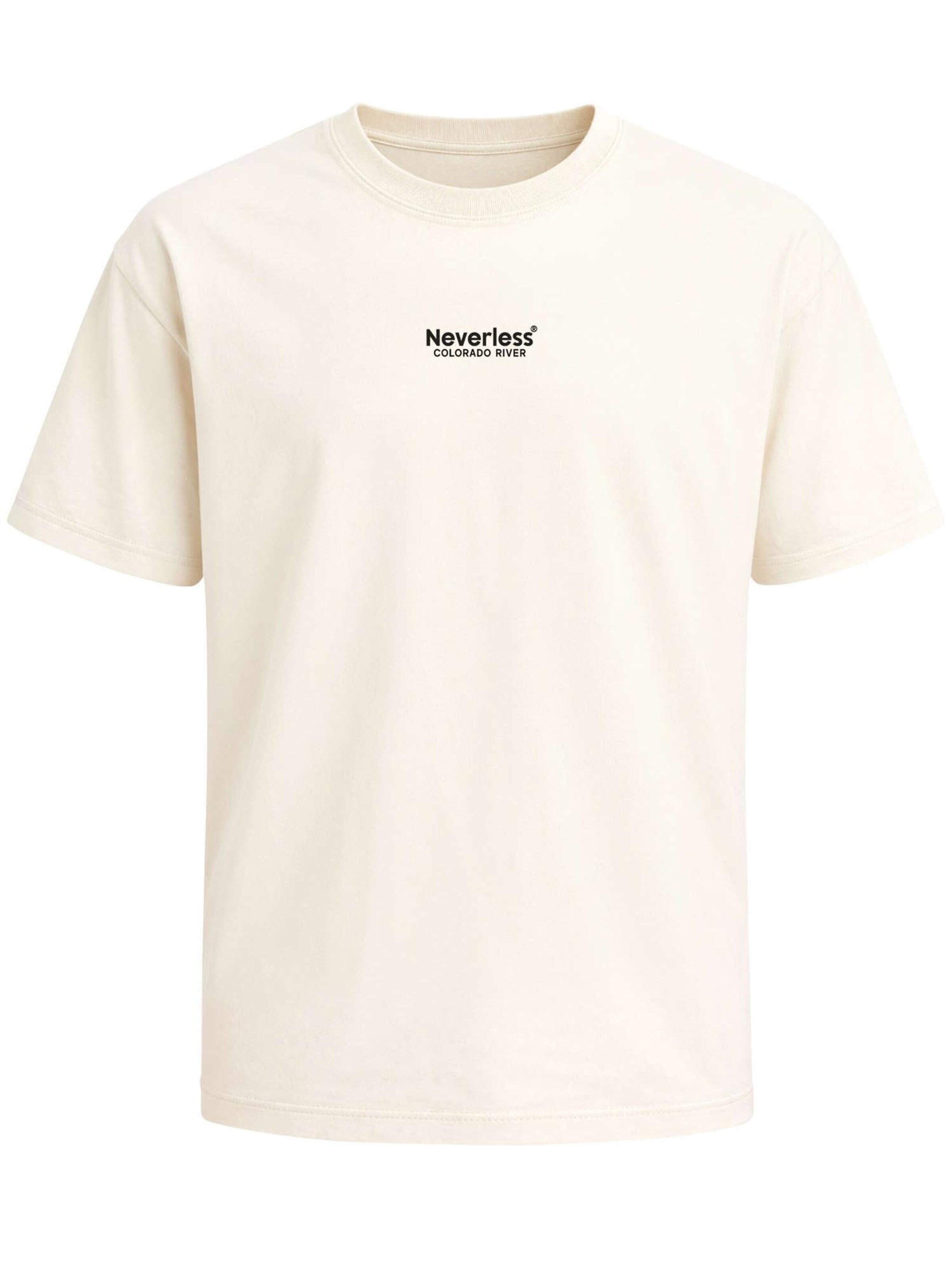 Neverless Shirt 'Colorado River' in Beige