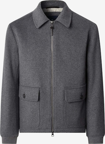 Manteau mi-saison Hackett London en gris : devant