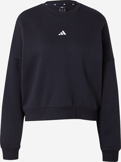 Sportinio tipo megztinis iš ADIDAS SPORTSWEAR, spalva – juoda / balkšva, Prekių apžvalga