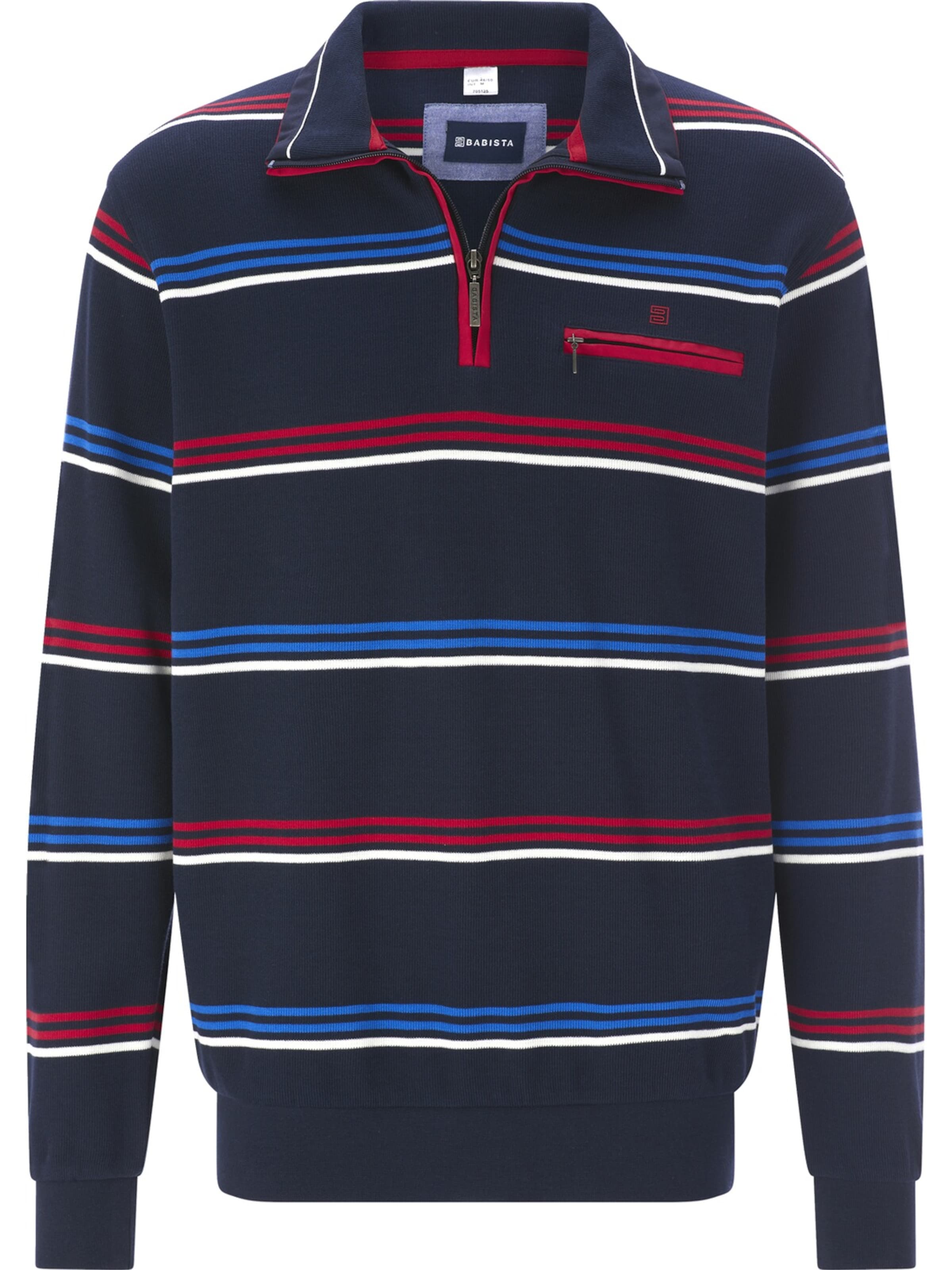 BABISTA Sweatshirt 'Ulran' in Blue: front