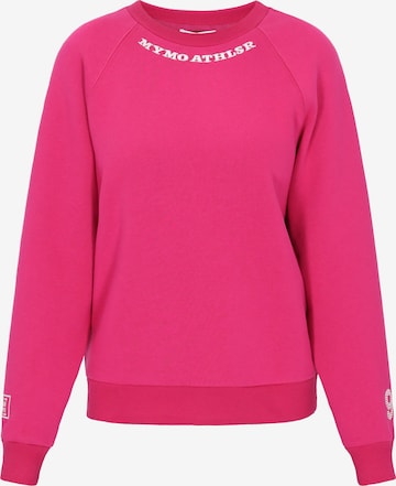 myMo ATHLSR Sweatshirt in Roze: voorkant