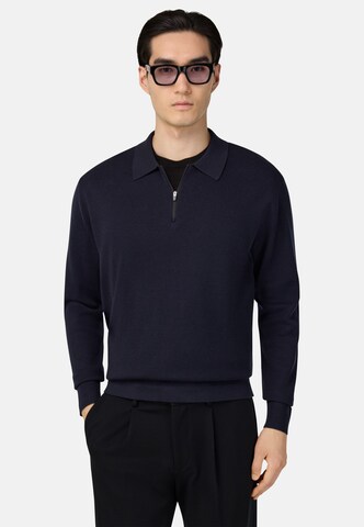 Boggi Milano Sweater in Blue: front