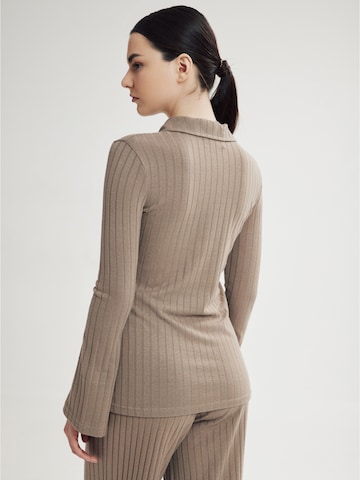 Haut 4TAILORS en marron