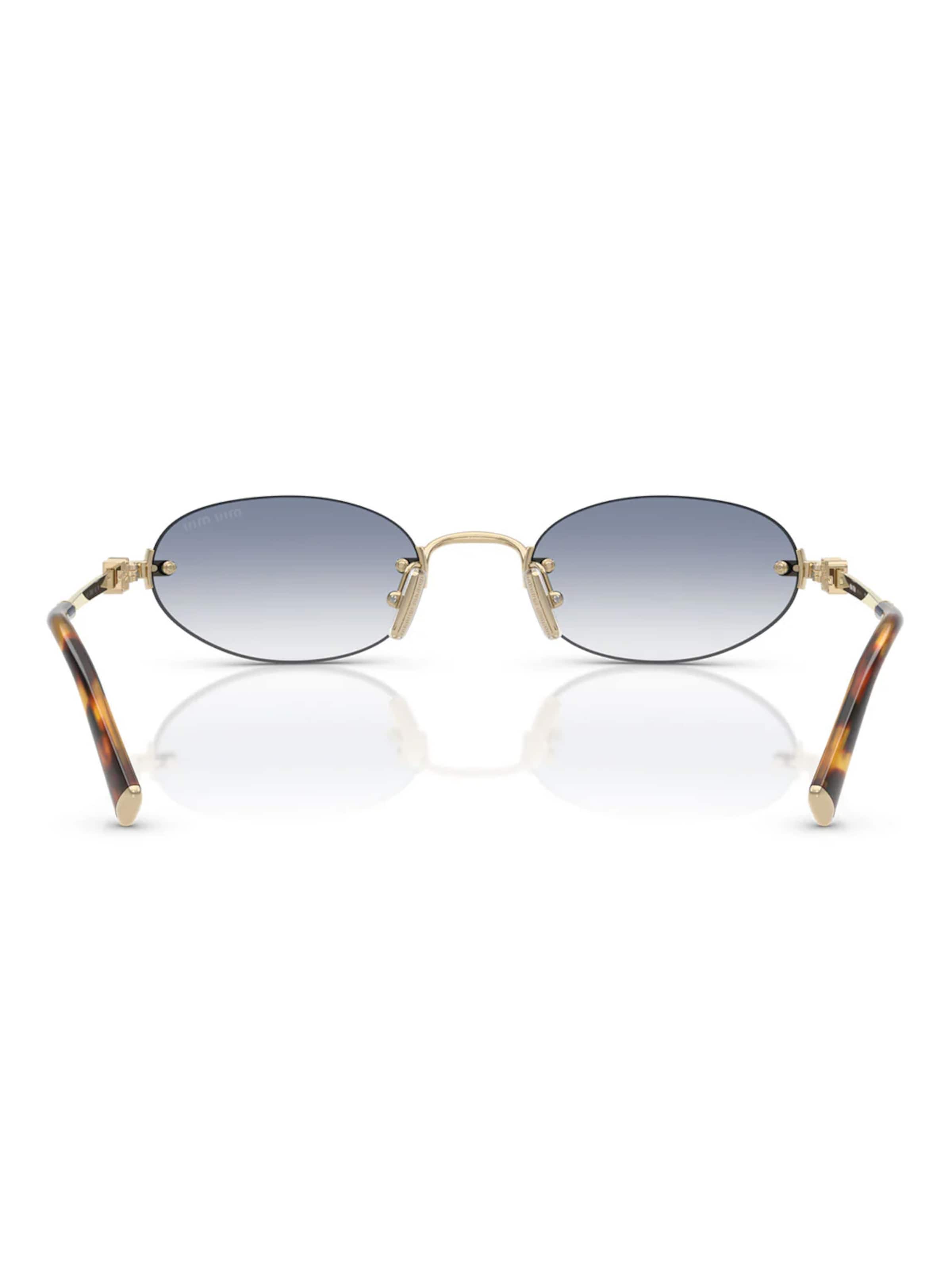 Miu Miu Sunglasses in Gold