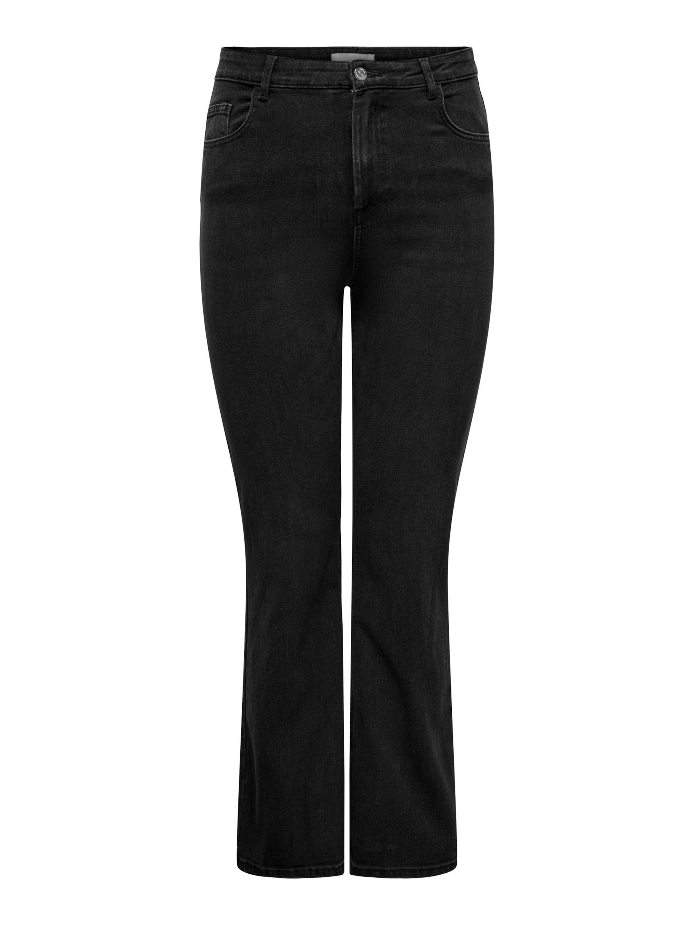 ONLY Carmakoma Jean 'CARBilly' en noir denim, Vue avec produit