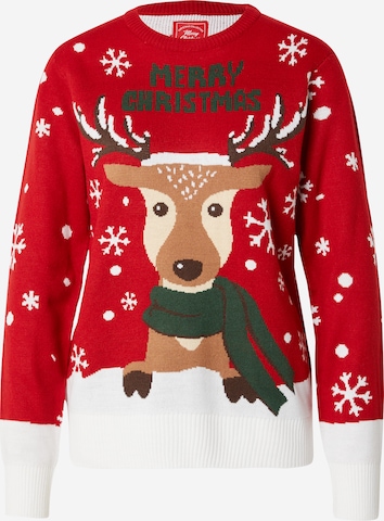 Sublevel Πουλόβερ σε κόκκινο: μπροστά