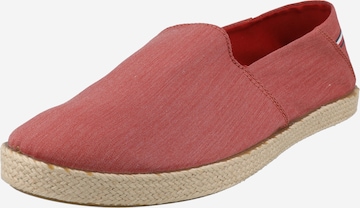 TOMMY HILFIGER Espadrillaer i rød: forside