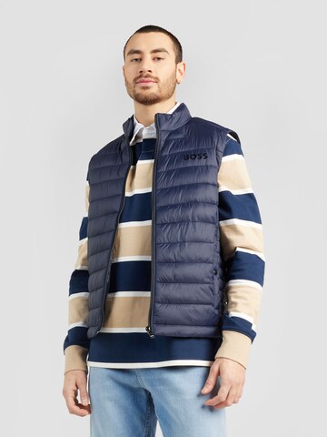 Gilet 'Calano' di BOSS in blu: frontale