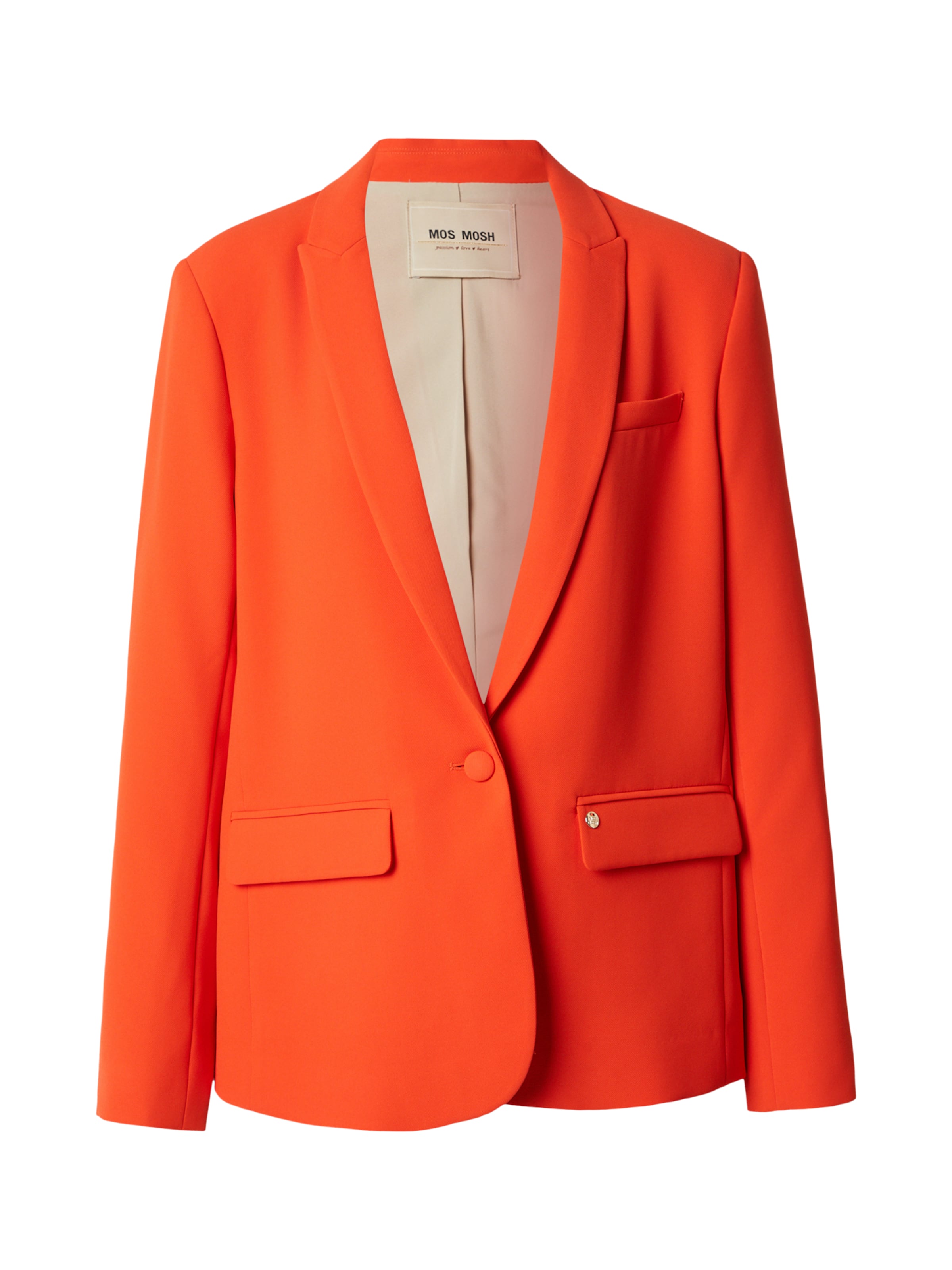 MOS MOSH Μπλέιζερ 'MMPhoebe Miley' σε πορτοκαλί: μπροστά