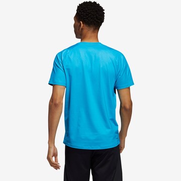 ADIDAS PERFORMANCE Regular fit Funkcionalna majica 'FreeLift Primeblue' | modra barva