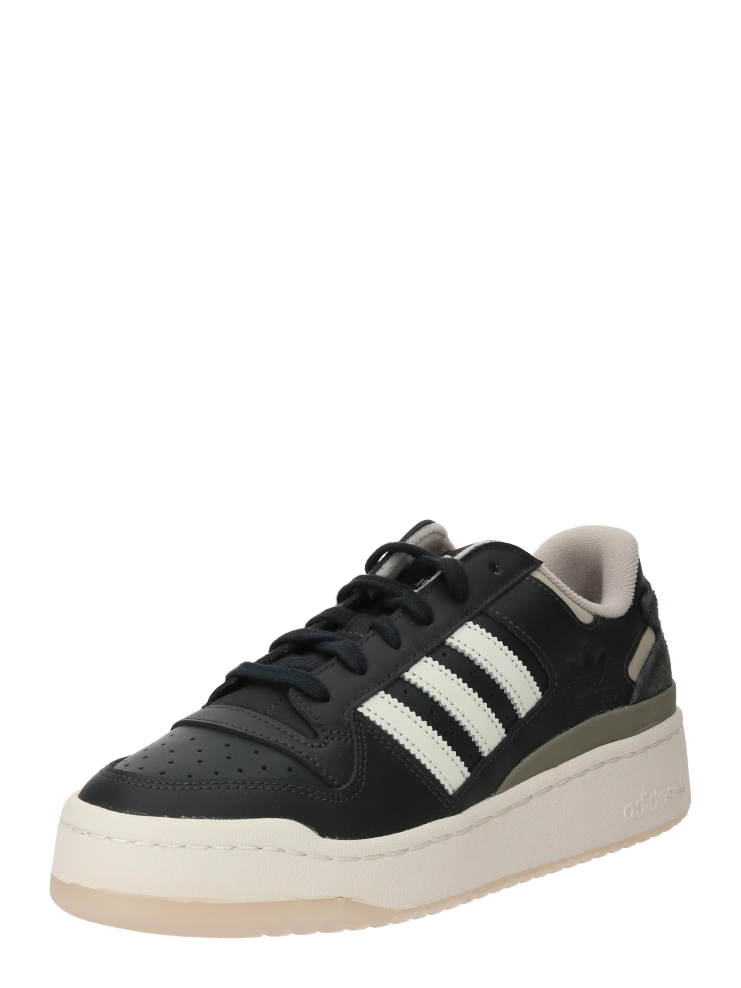 Sneaker low 'Forum' de la ADIDAS ORIGINALS pe negru: față