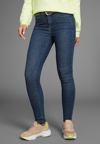 ARIZONA Skinny Jeans in Blue: front