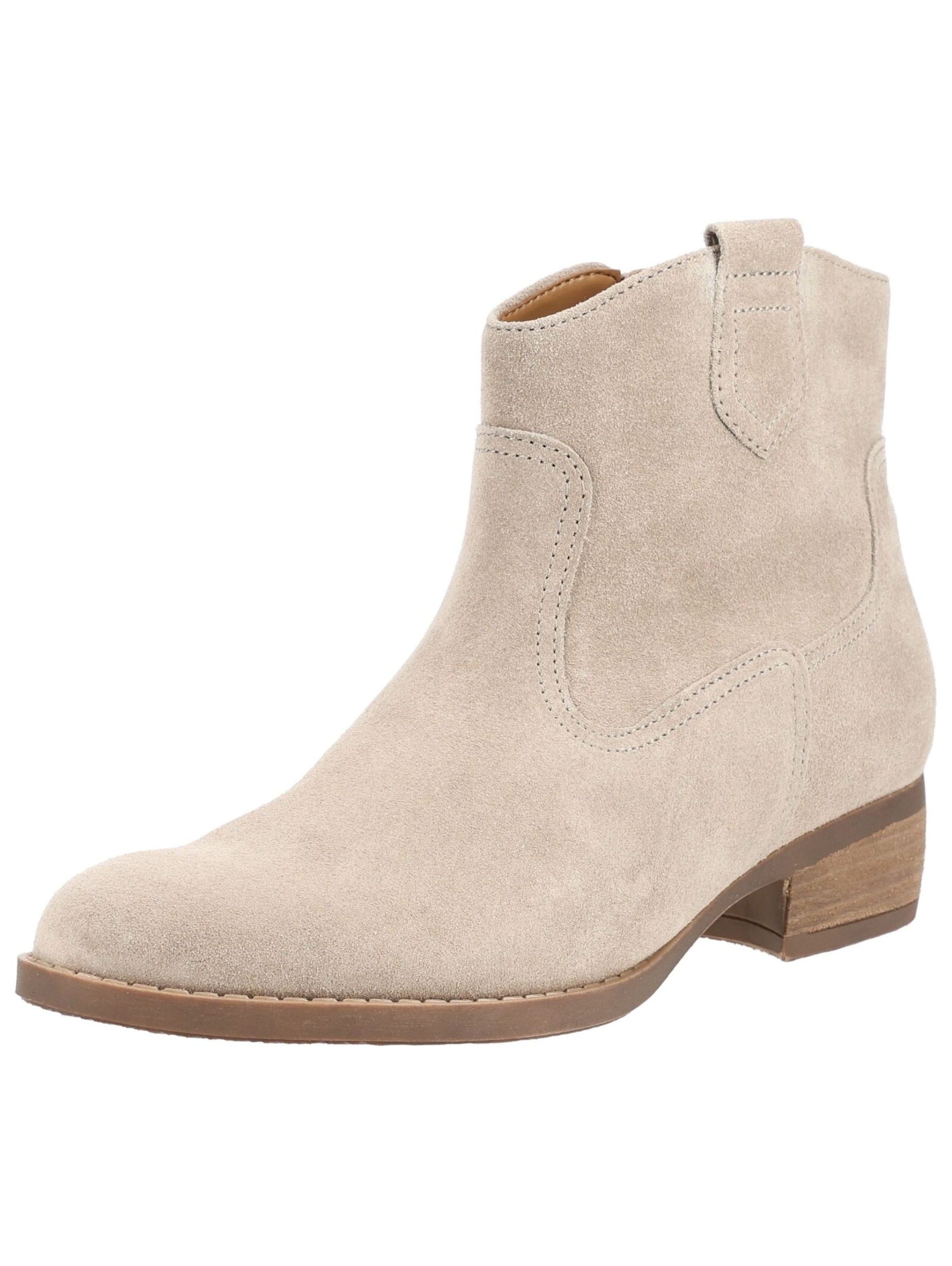 GABOR Ankle Boots in Beige: front