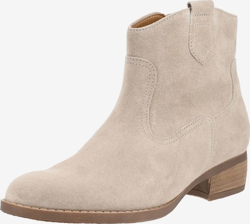 GABOR Ankle Boots in Beige: front